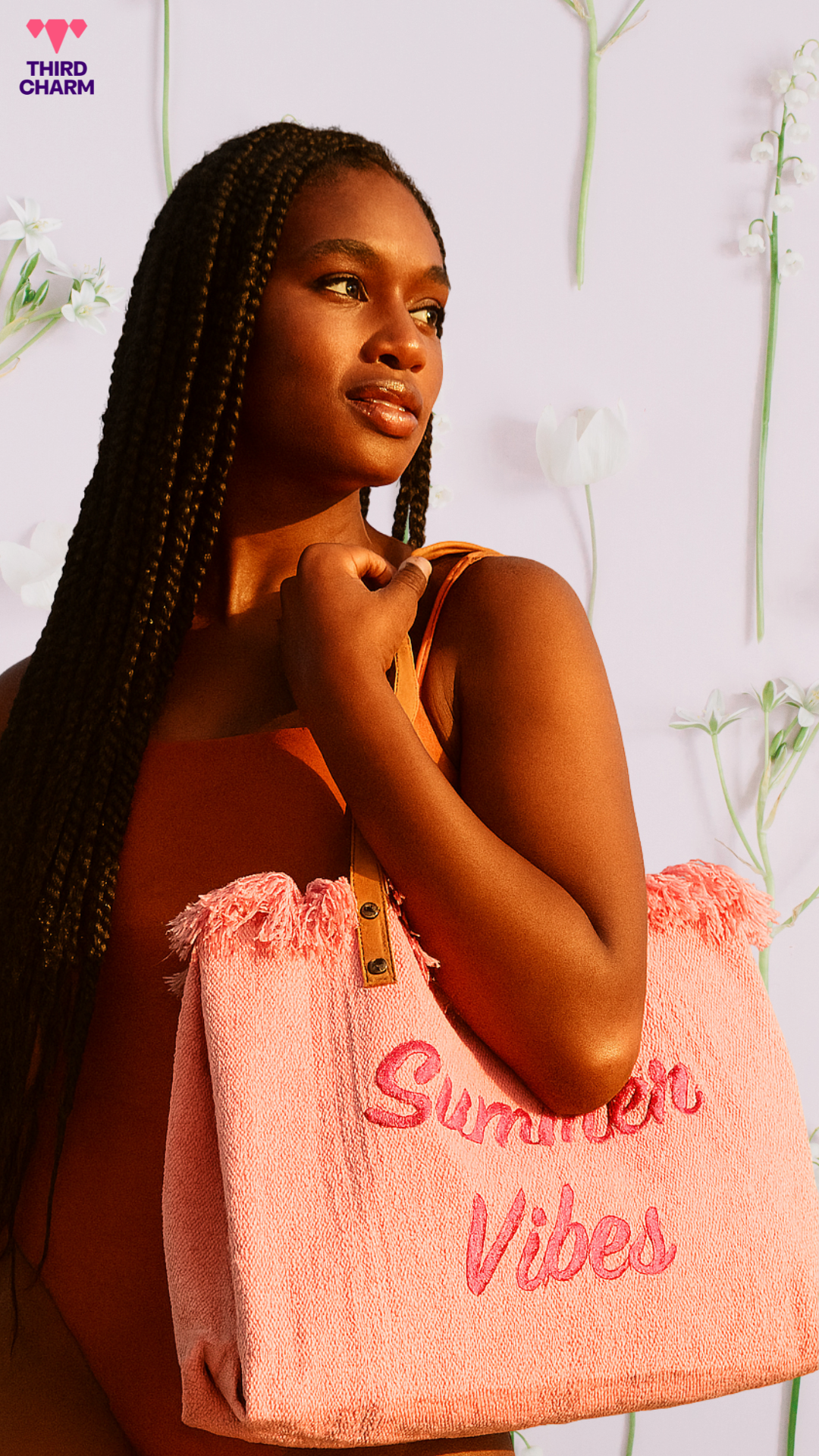 Summer Vibes Canvas Tote Bag