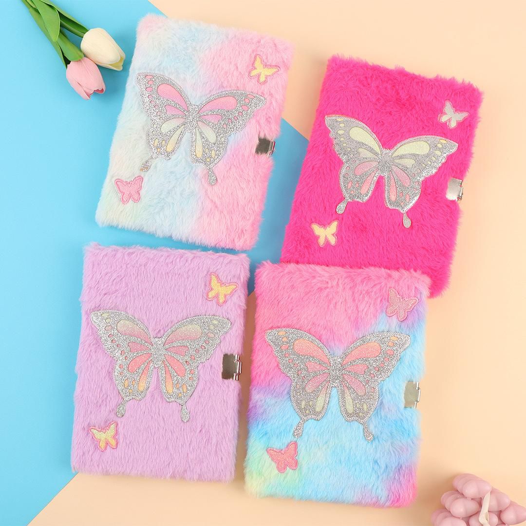 TC Fluffy Butterfly Journal
