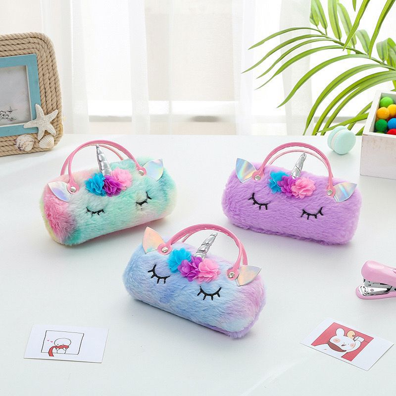 Unicorn Fluffy Sunglasses Case