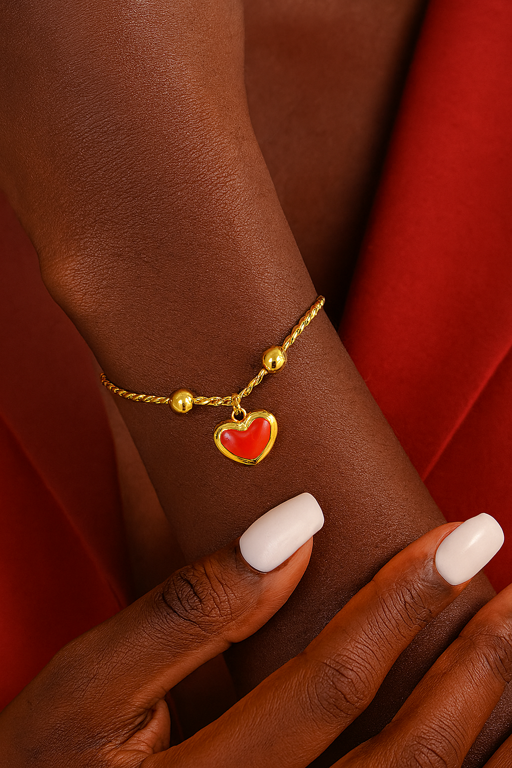 Sweetheart Drop Bracelet