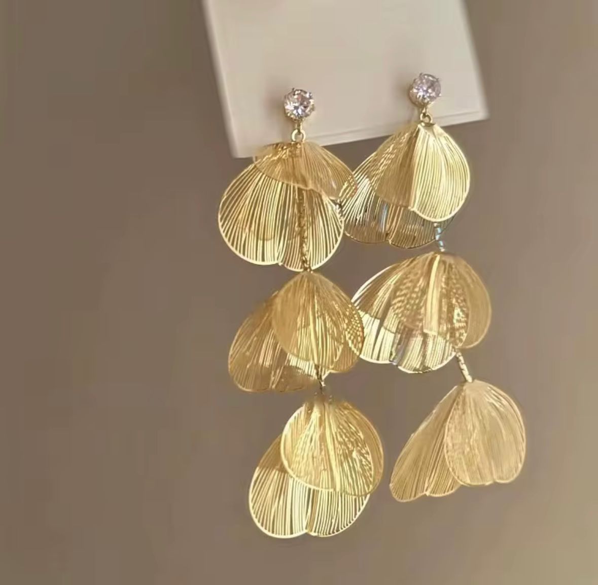 Hollow Flower Earrings