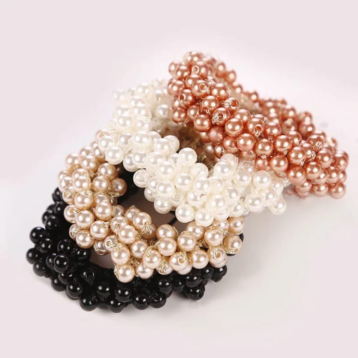 Pearly Hair Ties