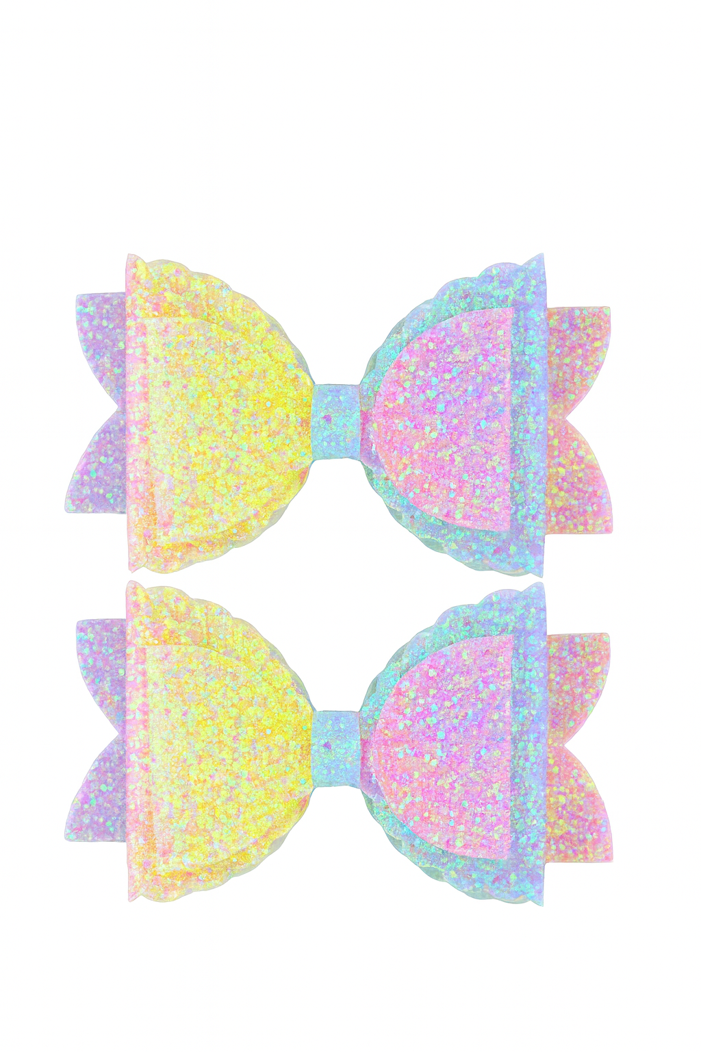 Glimmer Twins Hair Bow Set