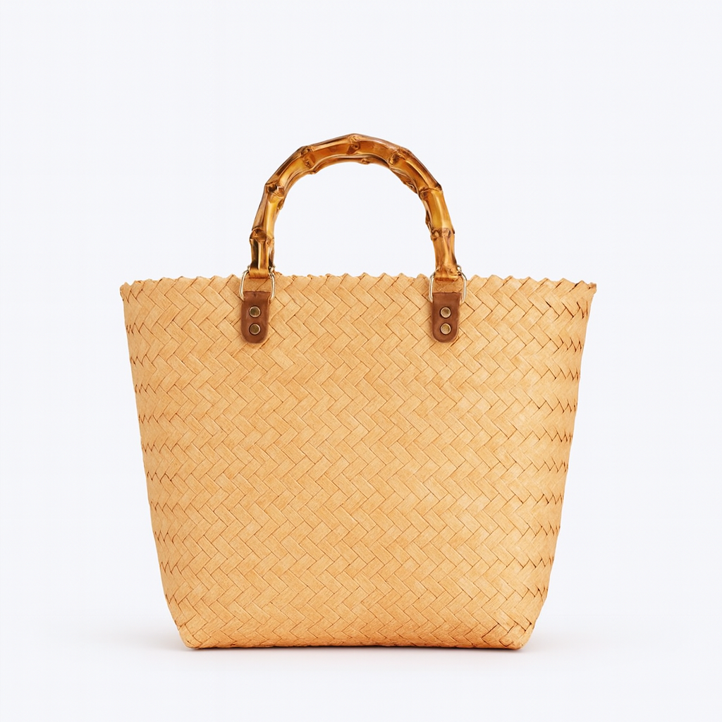 Bamboo Weave Luxe Tote Collection