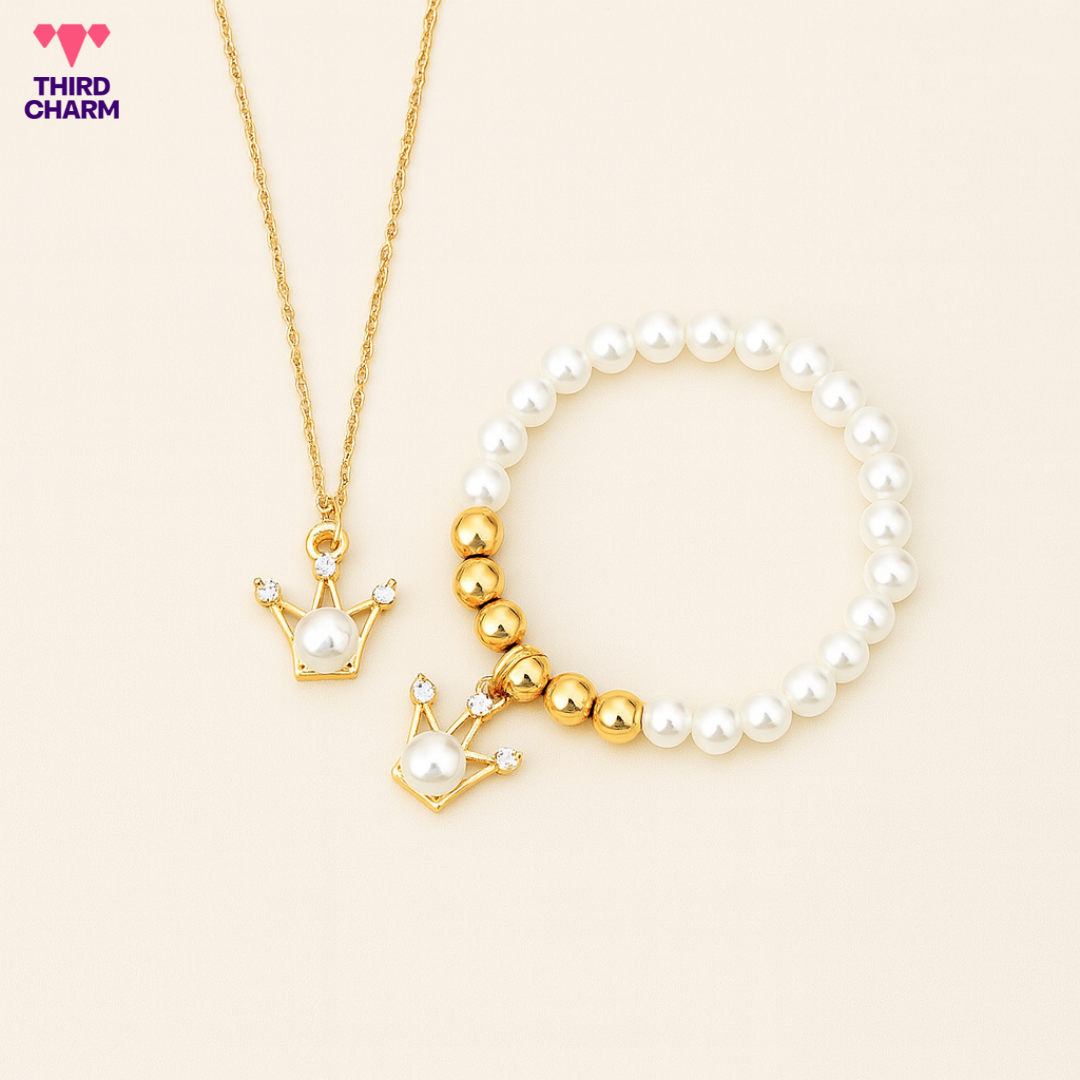 Crowned Pearl Set